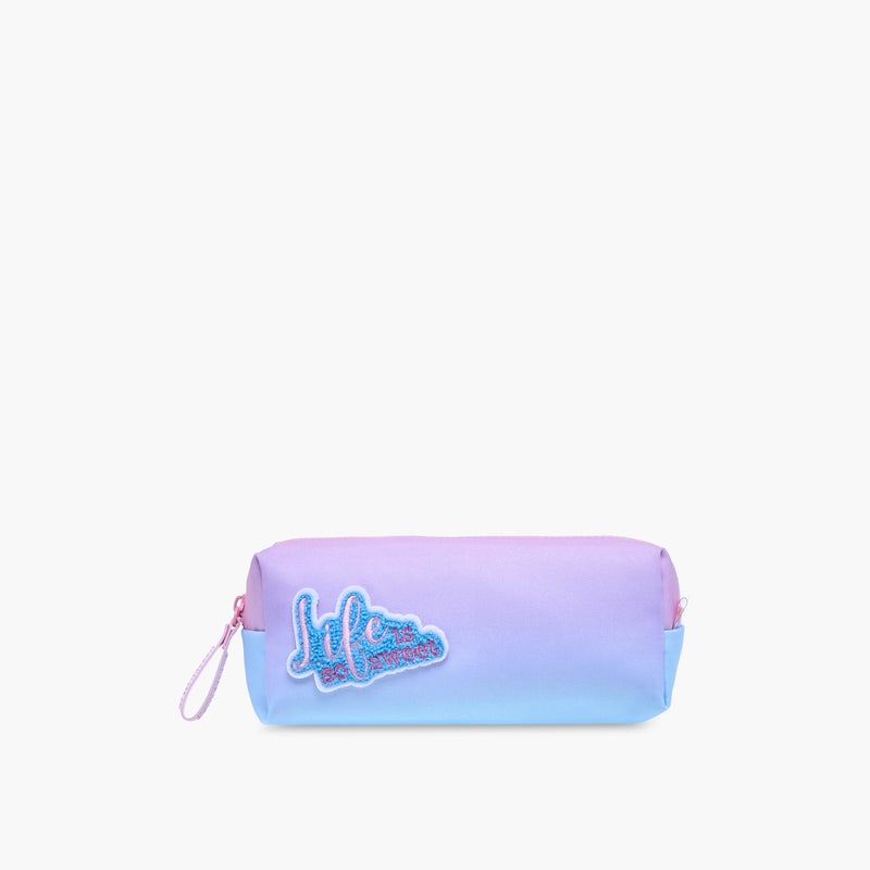 MARSHMALLOW Applique Detail Pencil Pouch for Kids - Image 1